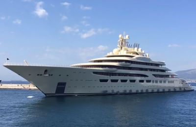 World's biggest yacht in Limassol