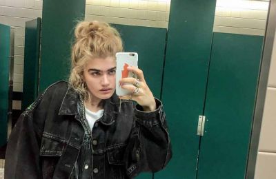 Sophia Hadjipanteli known for her unique unibrow and beauty activism is challenging standards