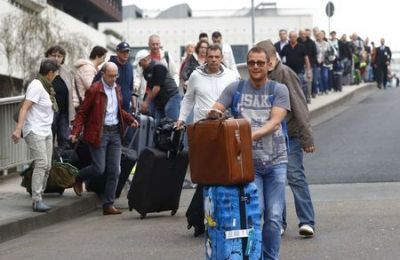 German strike hits travellers