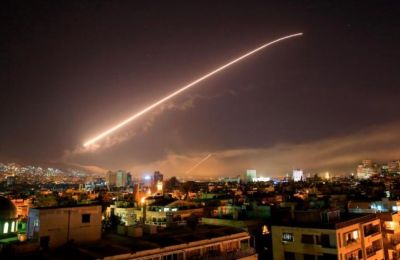 West strikes Syria