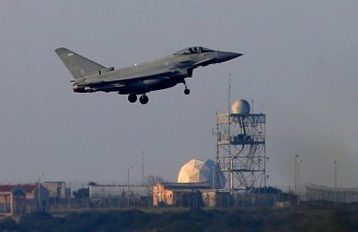 RAF fighter were worried by Russian retaliation
