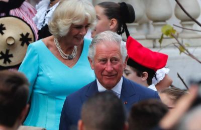 Prince Charles and the Duchess of Cornwall in Athens trip