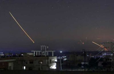Israel conducted strikes into Syria