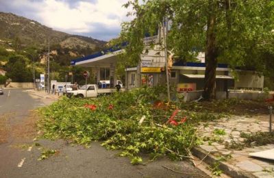 May weather overwhelms Limassol district in Cyprus causing power outages and traffic problems