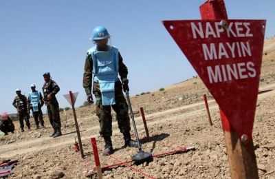 UNFICYP announces that 18 suspected hazardous areas in Cyprus are declared mine-free