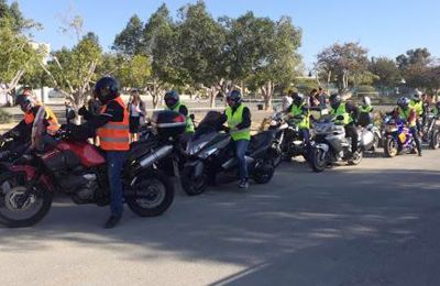 Bikers plan drive-by rallies against ban