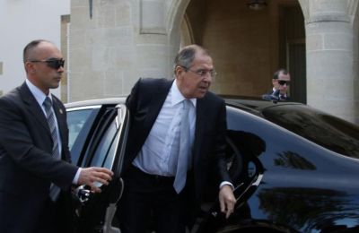 Russia’s top diplomat visits Cyprus