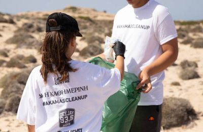 Around 70 volunteers gathered on Sunday to clear some of the island's most beautiful beaches from rubbish