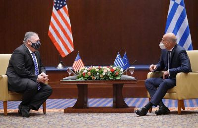 Pompeo criticizes Turkey’s unilateral actions in letter to Greek FM