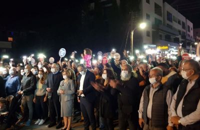 Turkish Cypriots demonstrate against Ankara's intervention