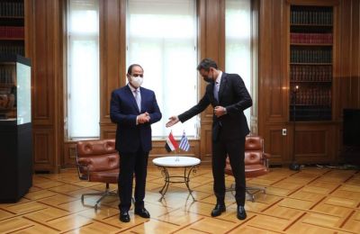 Mitsotakis hails Cyprus, Greece, Egypt cooperation