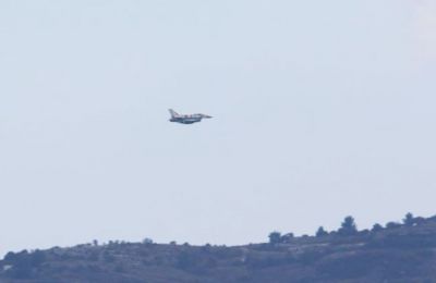 Israeli fighter jets fly across Cyprus skies