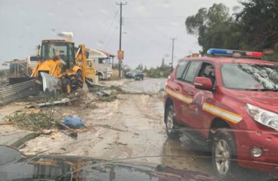 Tornado causes damages in rural Nicosia