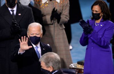 Joe Biden and Kamala Harris sworn in, new president calls for end to 'uncivil war'