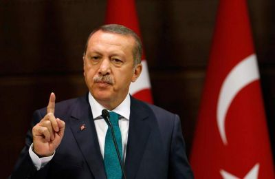 Erdogan says only solution on Cyprus is two states