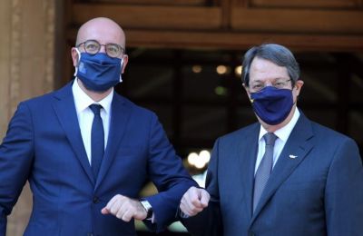 Anastasiades holds call with Charles Michel