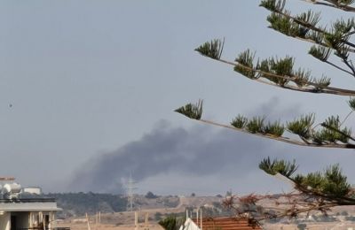 Larnaca factory goes up in flames