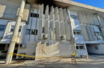 Evidence destroyed in Limassol court fire