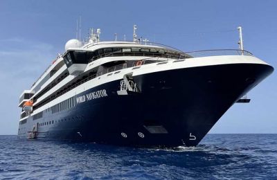 Cruise ship docks at Paphos after COVID ordeal