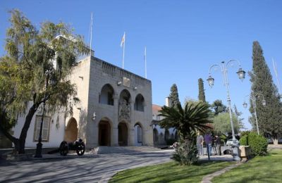 UK's Stephen Lillie met with President Nicos Anastasiades this morning