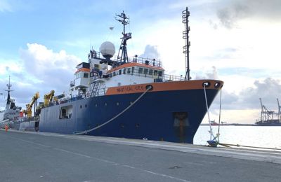 Turkish warship blocks Greek research vessel