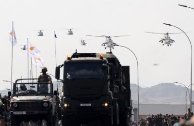 Cyprus holds military parade to mark independence