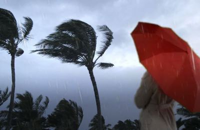 Winds pick up as rain clouds move in