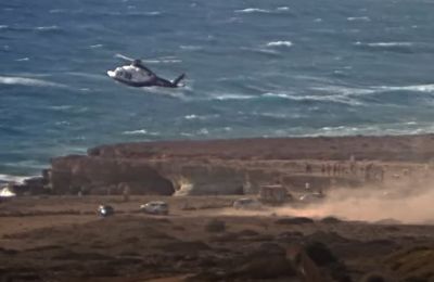 Four daredevils cheat death in Cape Greco