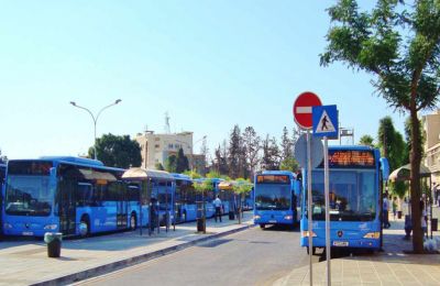 Unmasked man arrested after punching bus driver