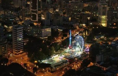 Nicosia streets dazzle with Christmas lights