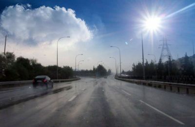 Sun and clouds battle it out in Cyprus