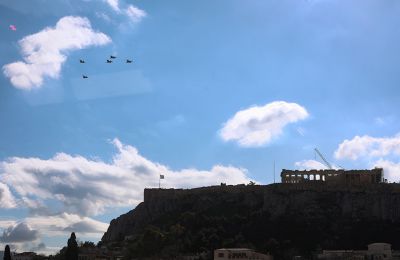 Greece’s first six Rafale jets mark arrival with salute over Acropolis