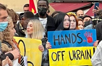 Demonstrations in Cyprus against Russian invasion of Ukraine (images)