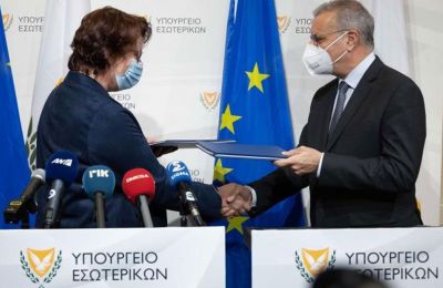 Cyprus-EU sign agreement on return of migrants