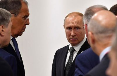 Russia's foreign minister urges Putin to continue talks with the West