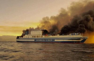 11 missing, hundreds rescued after flames engulf Greece-Italy ferry [video]