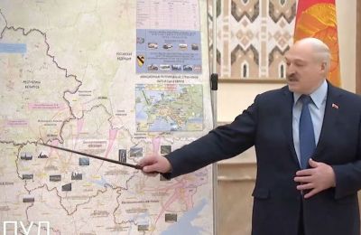 Lukashenko may have mistakenly revealed plans for the Russian invasion