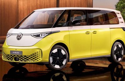 Volkswagen gets a lot of buzz premiering their new electric throwback bus – the ID. Buzz (images)