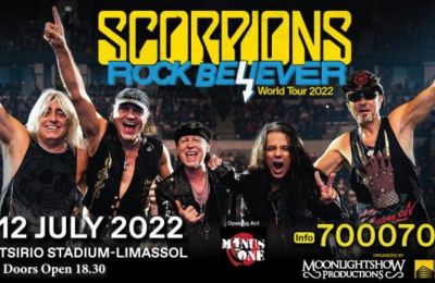 The Scorpions are coming to Cyprus in July!