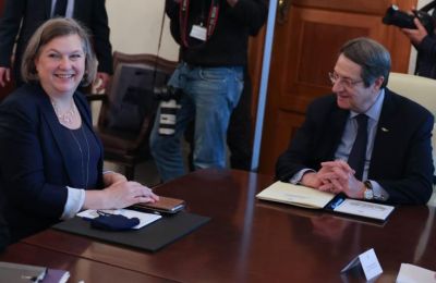 Anastasiades to Nuland: Urge Turkish side to abandon two-state solution narrative