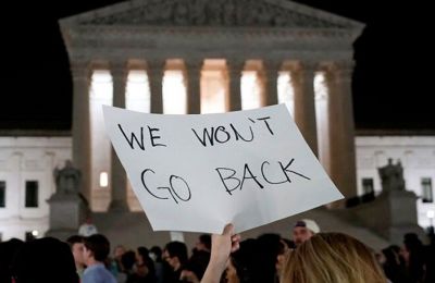 Protests erupt after potential US Supreme Court move to overturn abortion rights ruling