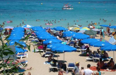 Cyprus tourist arrivals reach 80% of 2019 numbers