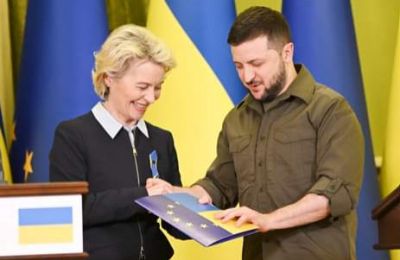 Ukraine takes first steps to EU membership