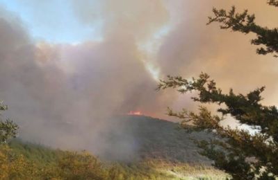 Cyprus Republic sends firefighting planes to occupied Kantara