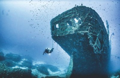 Kea’s seabed museum of historic shipwrecks