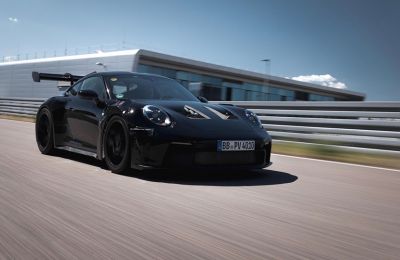 The new Porsche 911 GT3 RS is in the starting blocks