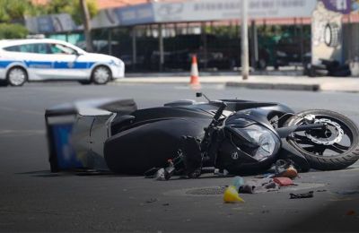 Biker dies in brutal collision in east Nicosia