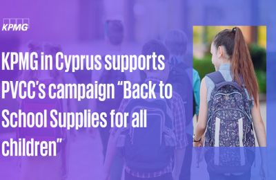 KPMG Cyprus supports ‘Back to School Supplies for ALL children’