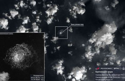 Nord Stream: Satellite images reveal the scale of the disaster