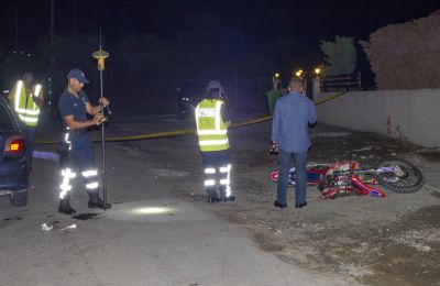 Young biker dead after brutal head-on collision